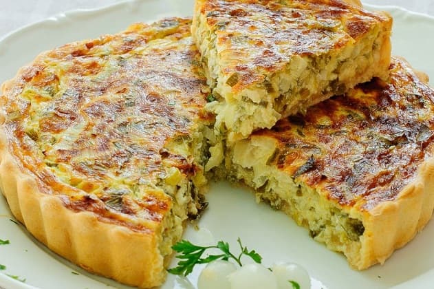 Quiche light cremoso