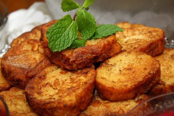 Rabanada de forno