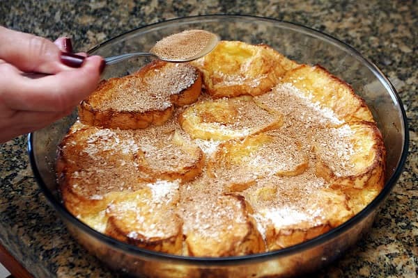 Rabanada de leite de coco