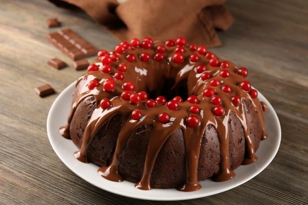 Receita de Bolo de chocolate de liquidificador
