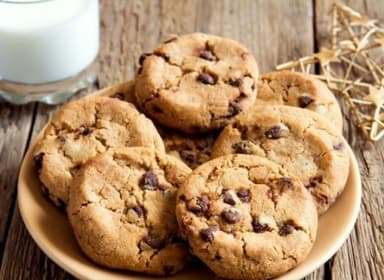 Receita de cookie vegano