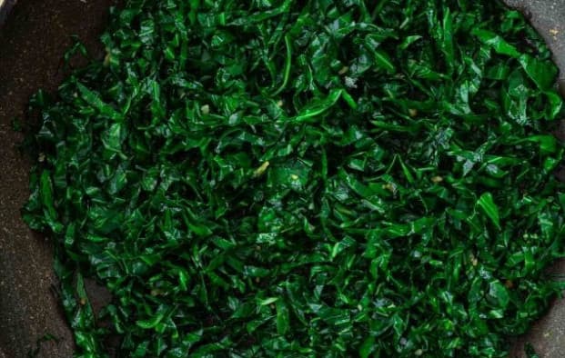 Receita de couve refogada