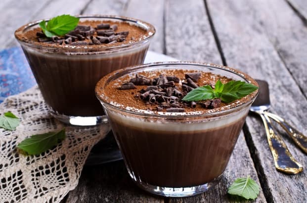 Receita de mousse de chocolate