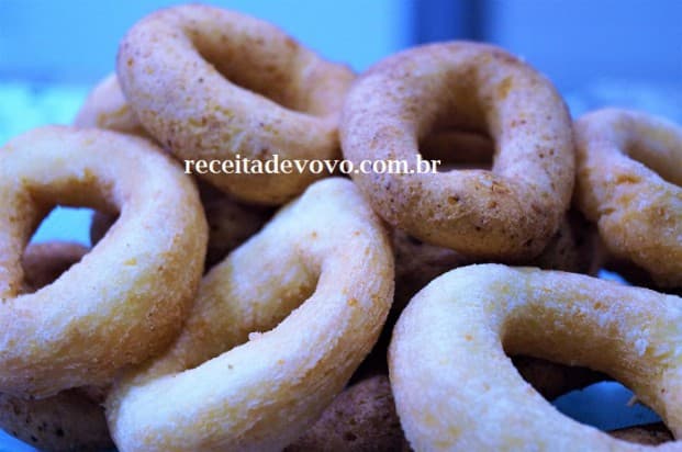 Rosquinhas de pão frita