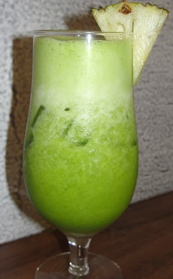 Suco para eliminar barriga