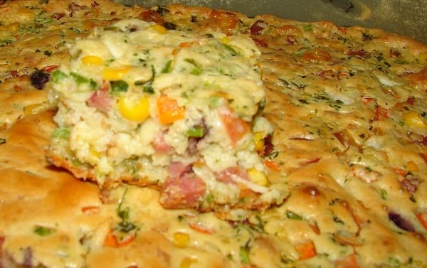 Torta de legumes