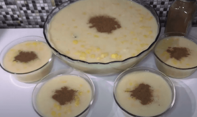 Mungunzá bem cremoso