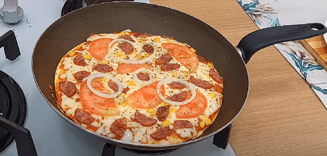 Pizza de tapioca