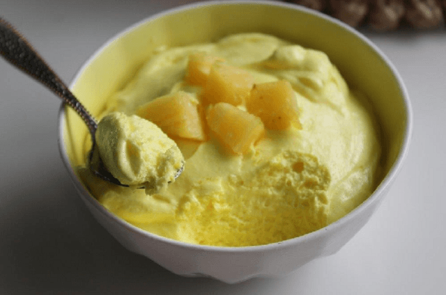 Sobremesa de abacaxi