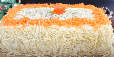 Bolo salgado de frango