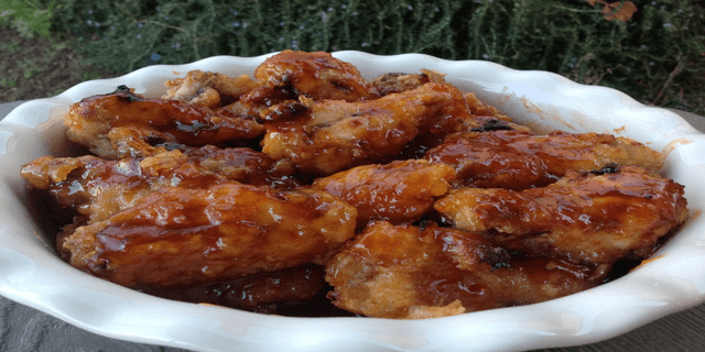 Receita de Asa de frango assada agridoce