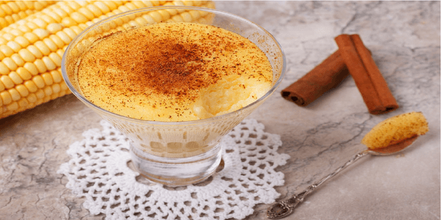 Receita de Curau de milho espiga