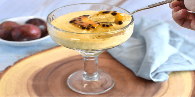 Receita de Mousse fácil com suco em pó