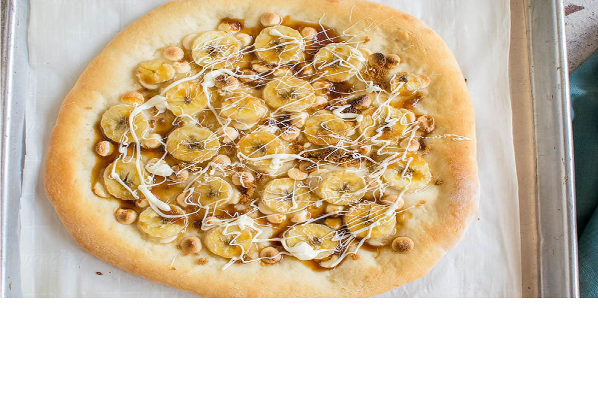Receita de Pizza de banana com gemada