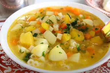 Sopa Simples de Legumes