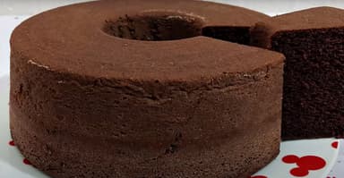 Bolo de chocolate delicioso