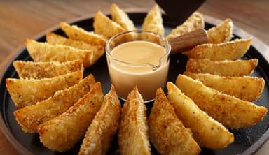 Batata Crocante com Parmesão