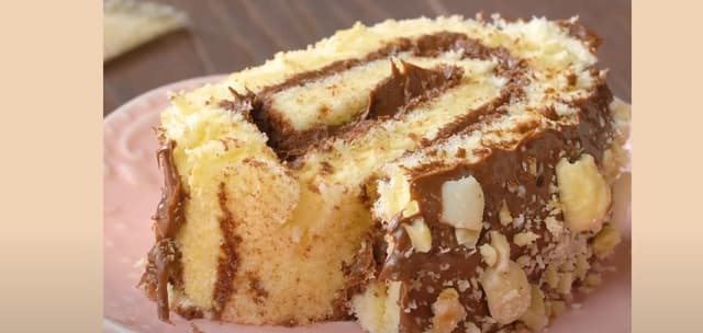 Rocambole de Avelã e Nutella: Uma Receita Irresistível