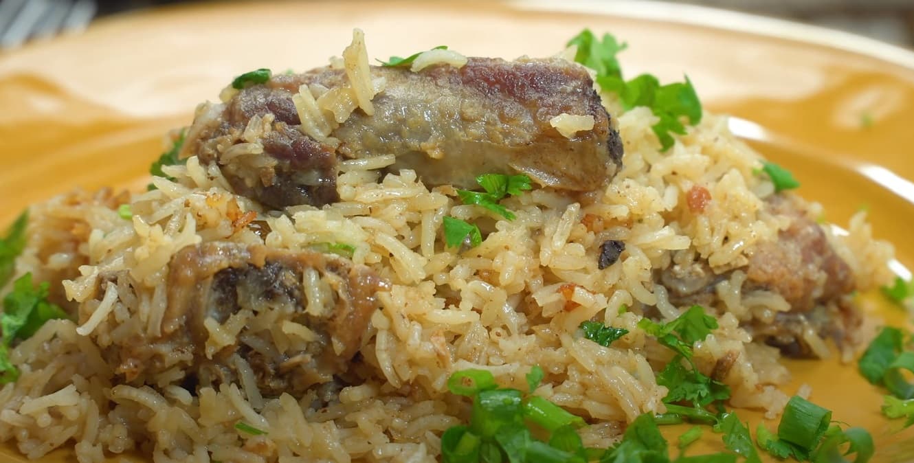 Arroz com suã