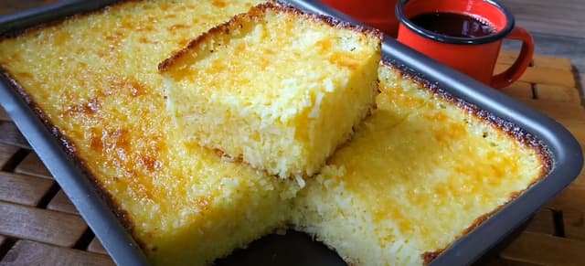 Bolo de Mandioca Fofinho