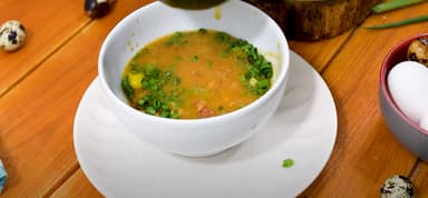 Caldo de mocotó cremoso e caseiro
